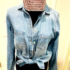 JCrew denim shirt size 6